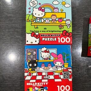 Hello Kitty Puzzle Set - 2 packs 100 pc puzzle